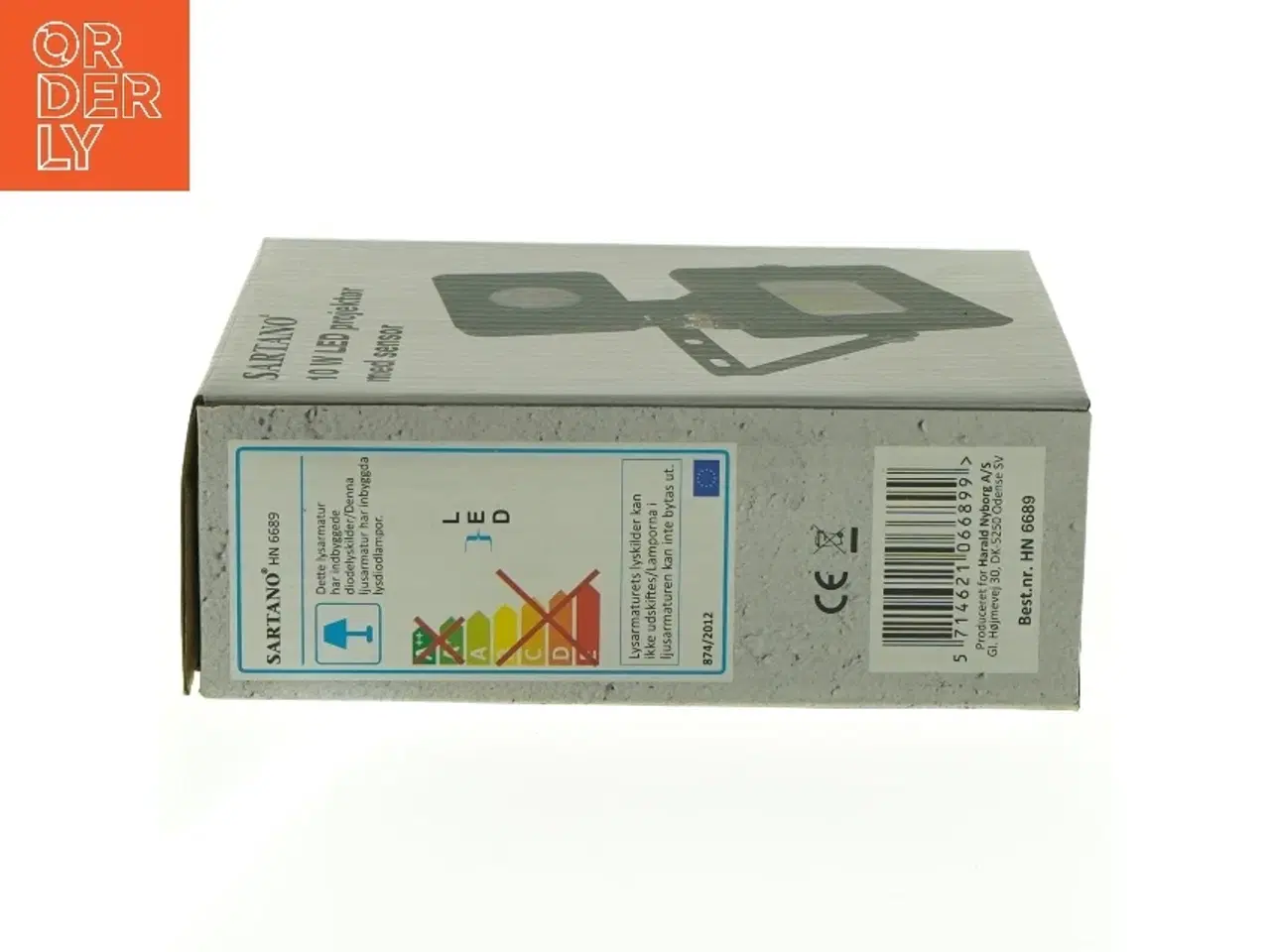 Billede 2 - Sartano 10 w projektør med sensor (str. 114 x 154 x 53 mm)