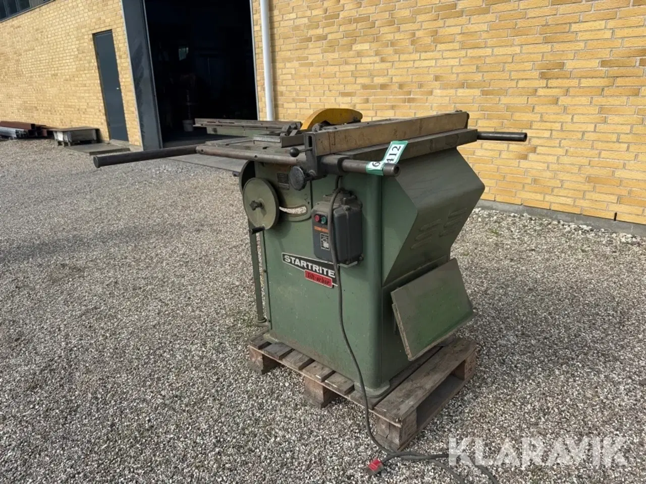 Billede 1 - Rundsav Startrite Tilt-arbor