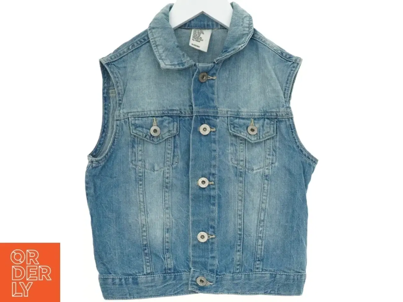 Billede 1 - Vest i denim fra H&M (str. 152 cm)