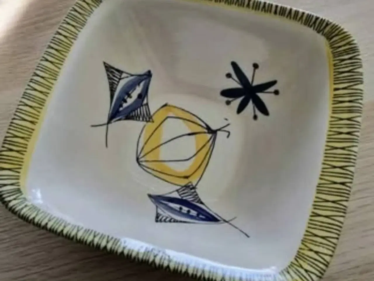 Billede 1 - Stavanger Flint Vintage Flamingo skål 