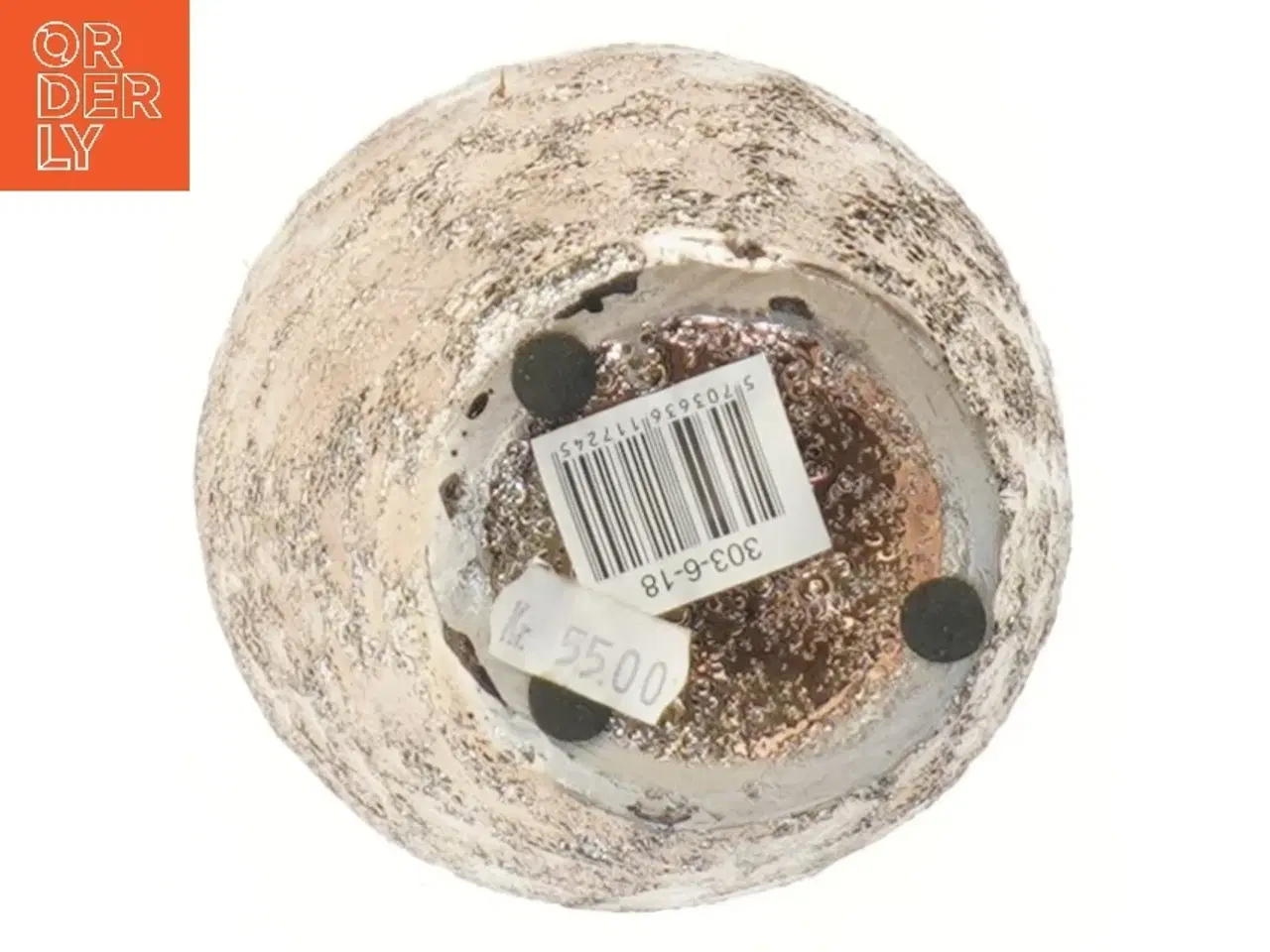 Billede 3 - Vase med tekstur (str. 10x17,5 cm)