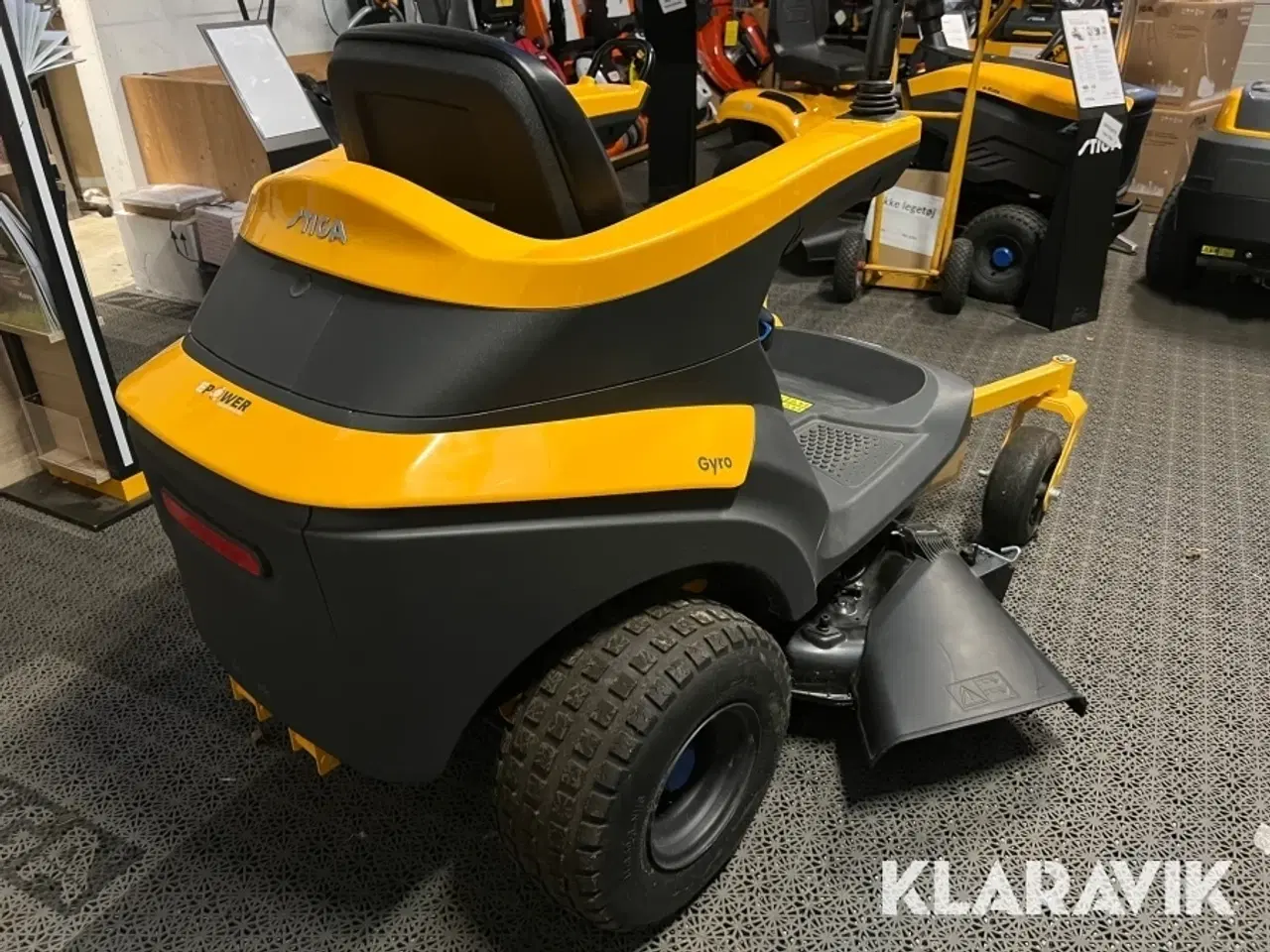 Billede 3 - Græsslåmaskine Stiga Gyro 700e Zero turn