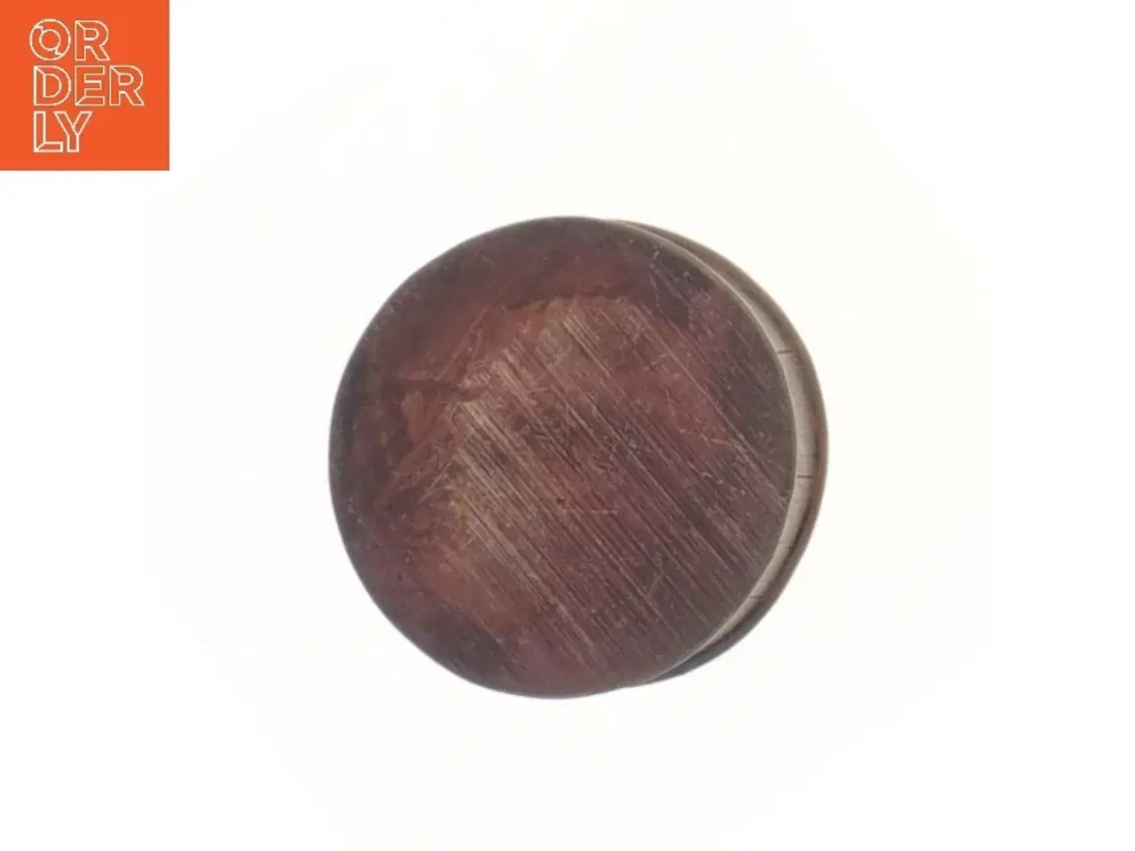 Billede 2 - Elefant dekoration på trææske (str. Ø 7,5x10 cm)