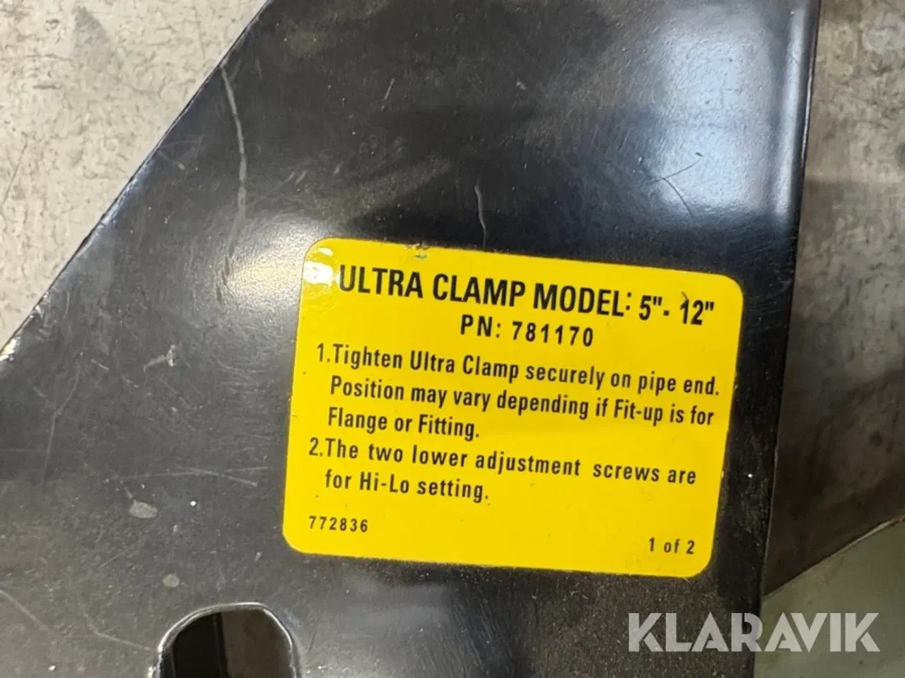 Billede 2 - Rørklemmer  7 styk