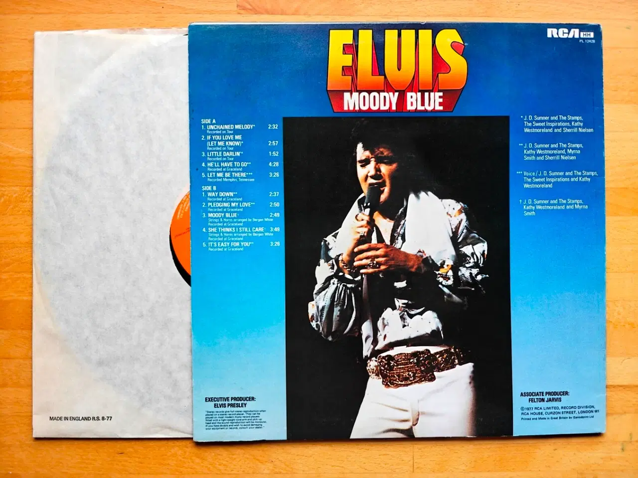 Billede 2 - LP, Elvis Presley – Moody Blue