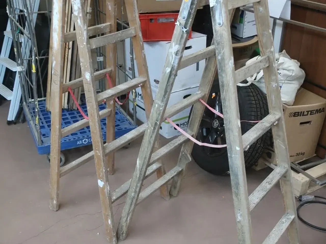 Billede 1 - 2 stk. stiger JUMBO