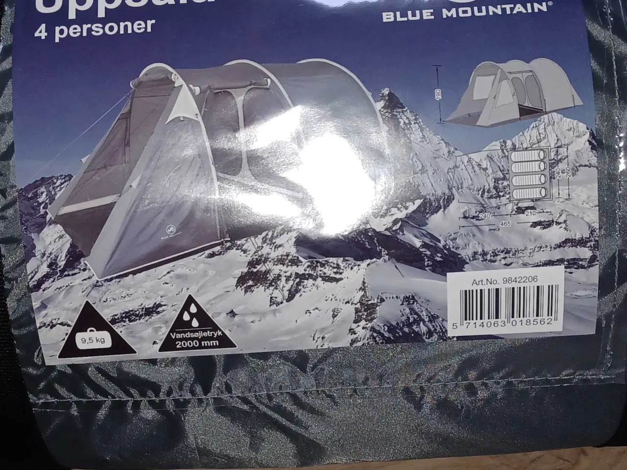 Billede 5 - Telt, Uppsala, 4 pers.