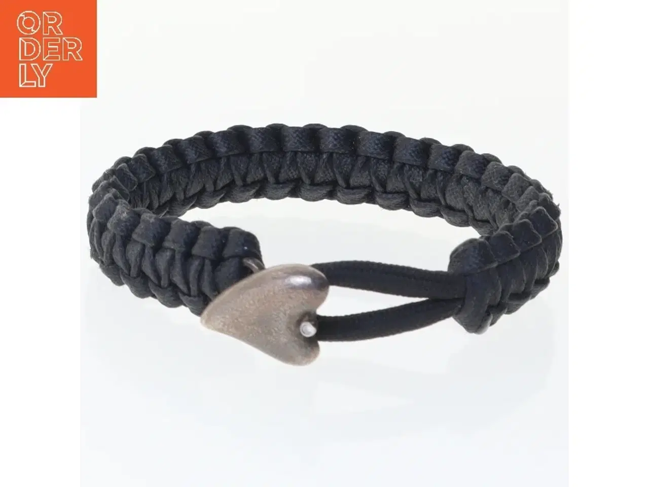 Billede 1 - “From Soldier to Soldier” støttearmbånd hjerteformet lukning med zirkon  (str. Ø 7 cm)