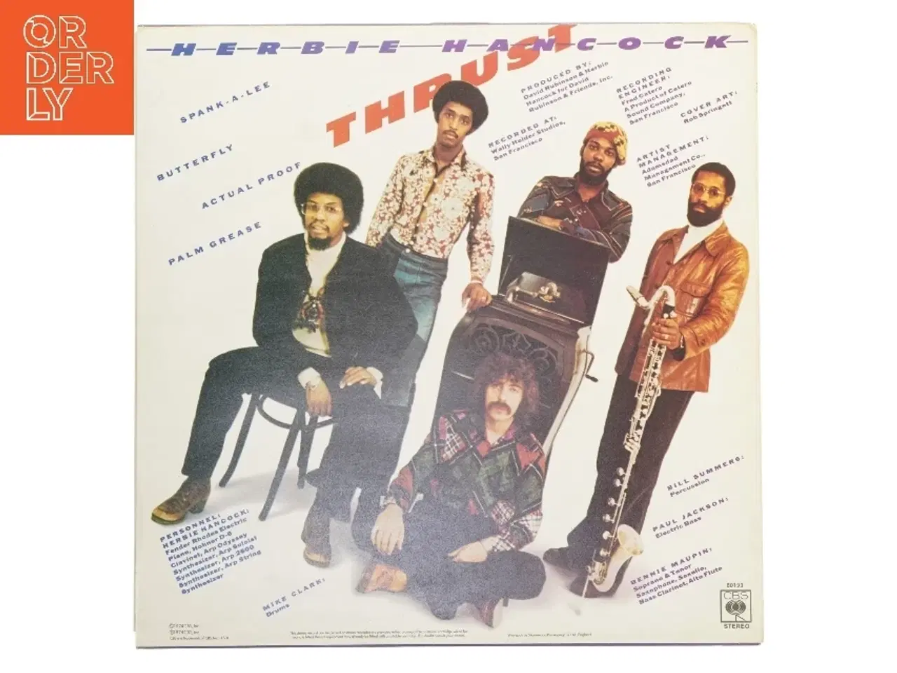 Billede 2 - Herbie Hancock LP - Thrust fra Herbie Hancock