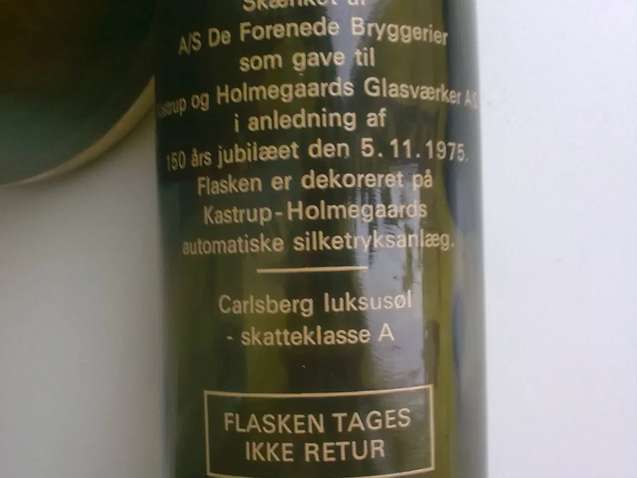 Billede 9 - Skulptur Ølmand + 1942 Piet Hein ord ØLflaske