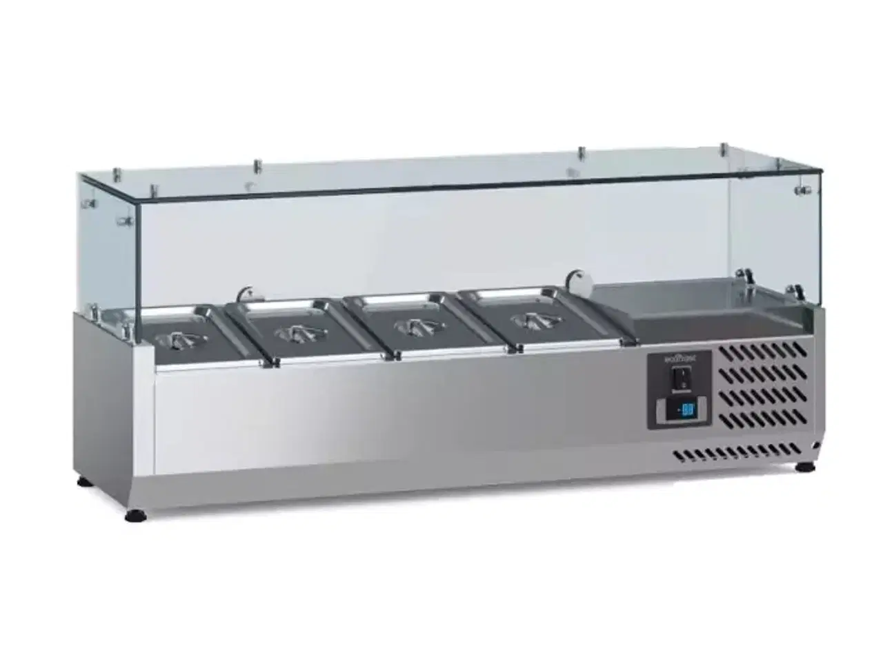 Billede 1 -  Køleopsat 4x 1/3 GN – B1200 x D395 x H435 mm