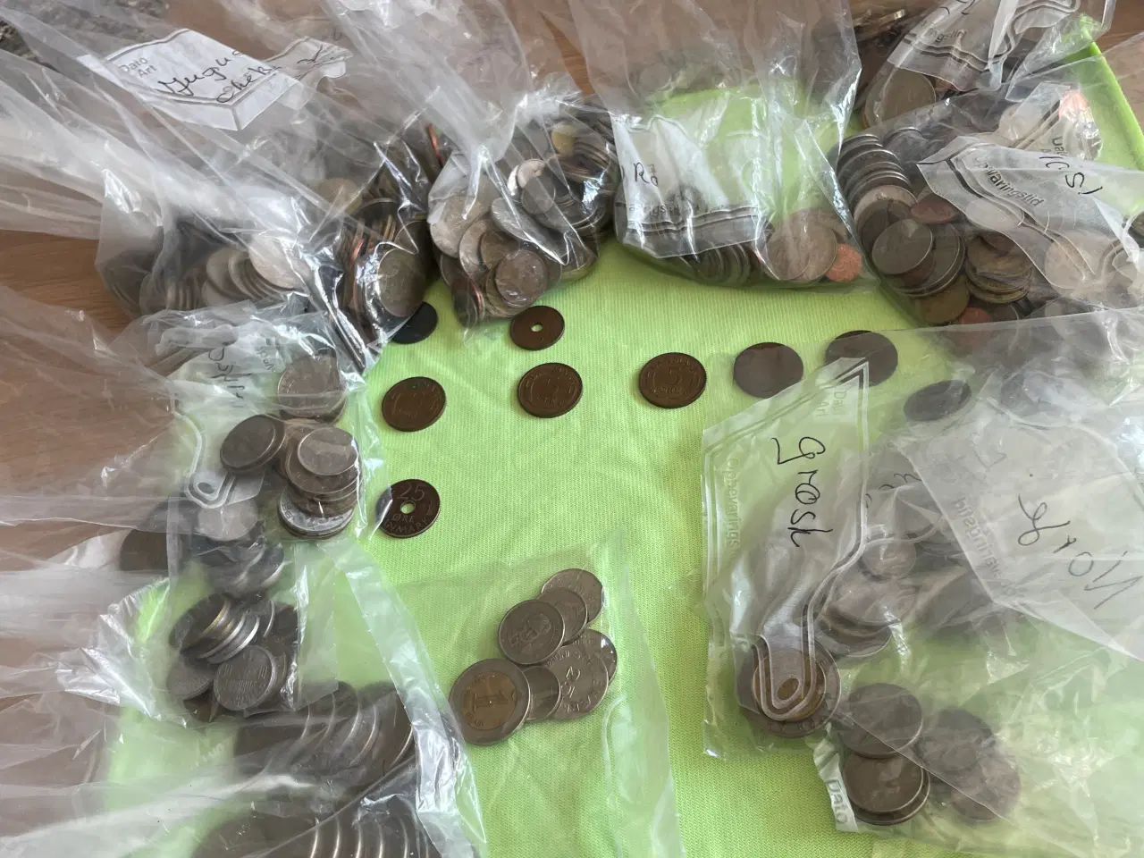 Billede 1 - Mønter - godt 3,5 kg. diverse mønter. 