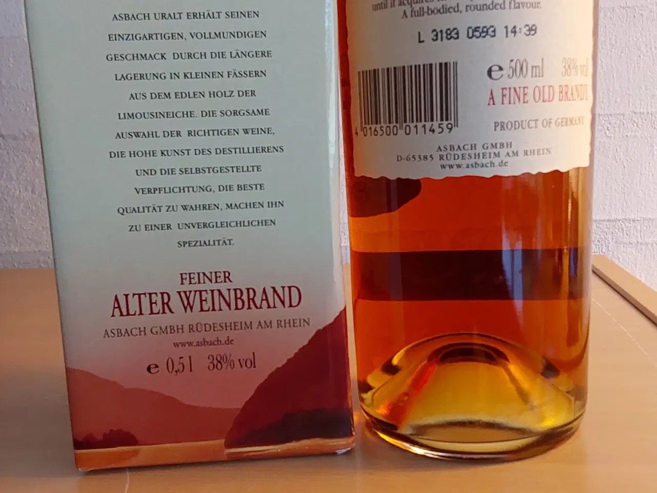 Billede 2 - Asbach Uralt Brandy