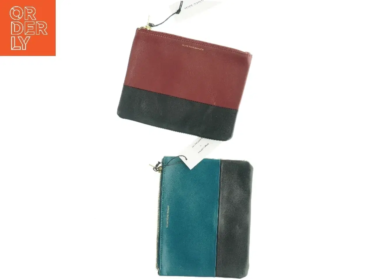 Billede 4 - Moss Copenhagen tofarvet clutch (str. 20 x 16 cm)