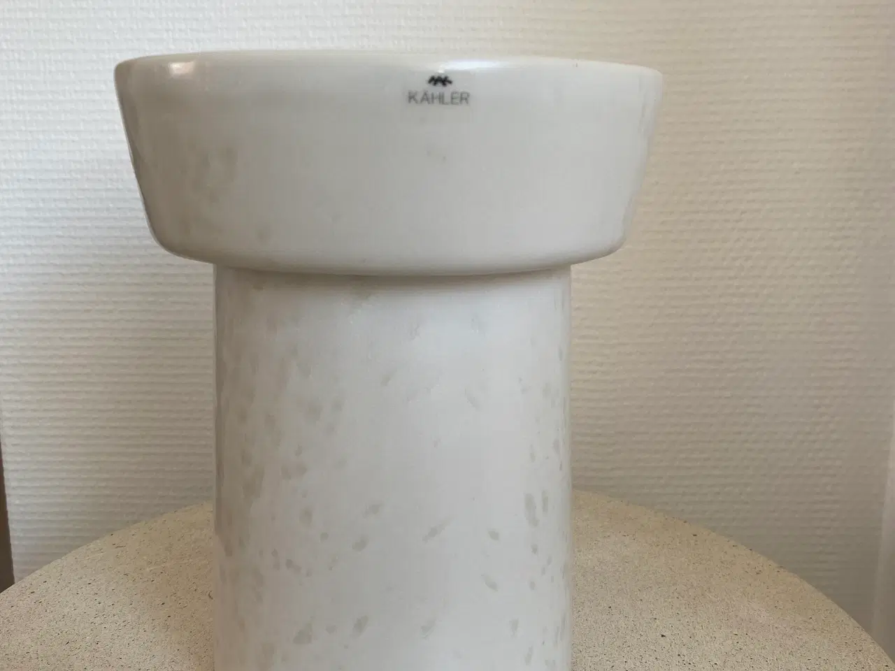 Billede 2 - Kähler vase hvid