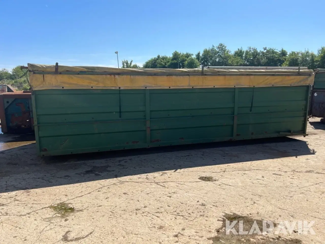 Billede 6 - Korn container med rullepressenning