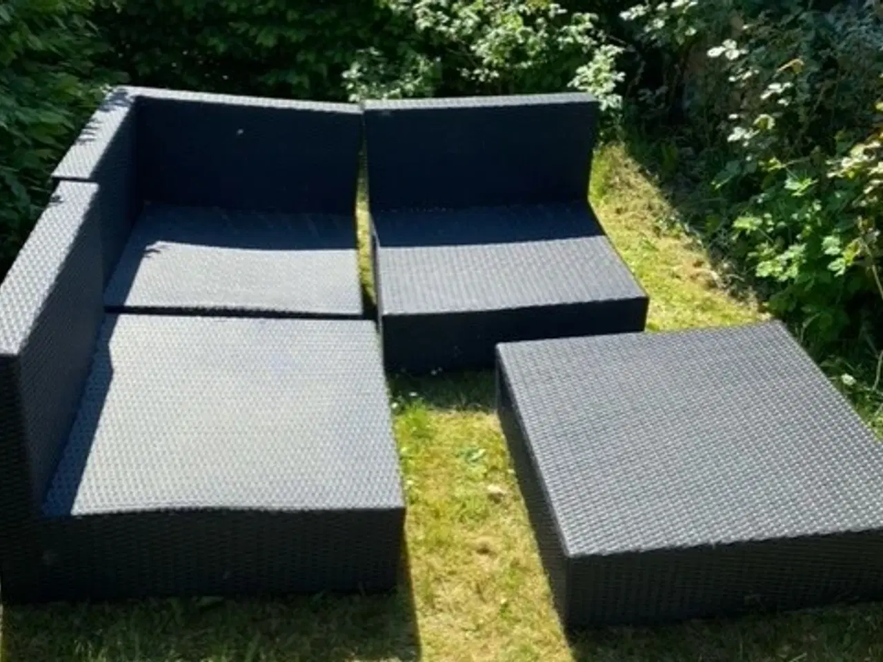 Billede 3 - Havesofasæt polyrattan 4 dele