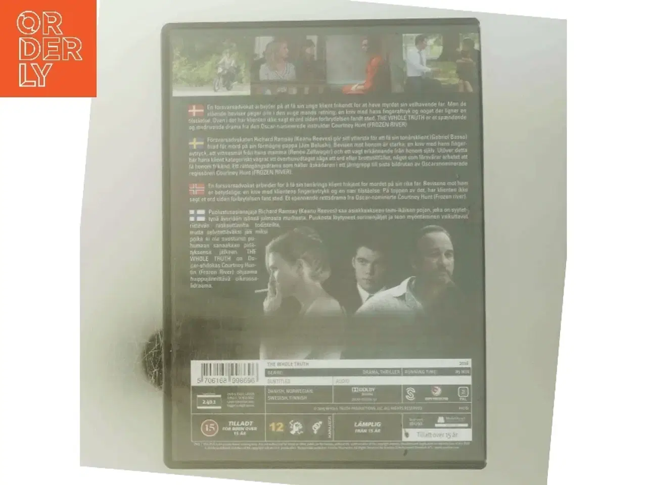 Billede 3 - The Whole Truth med Keanu Reeves (DVD)