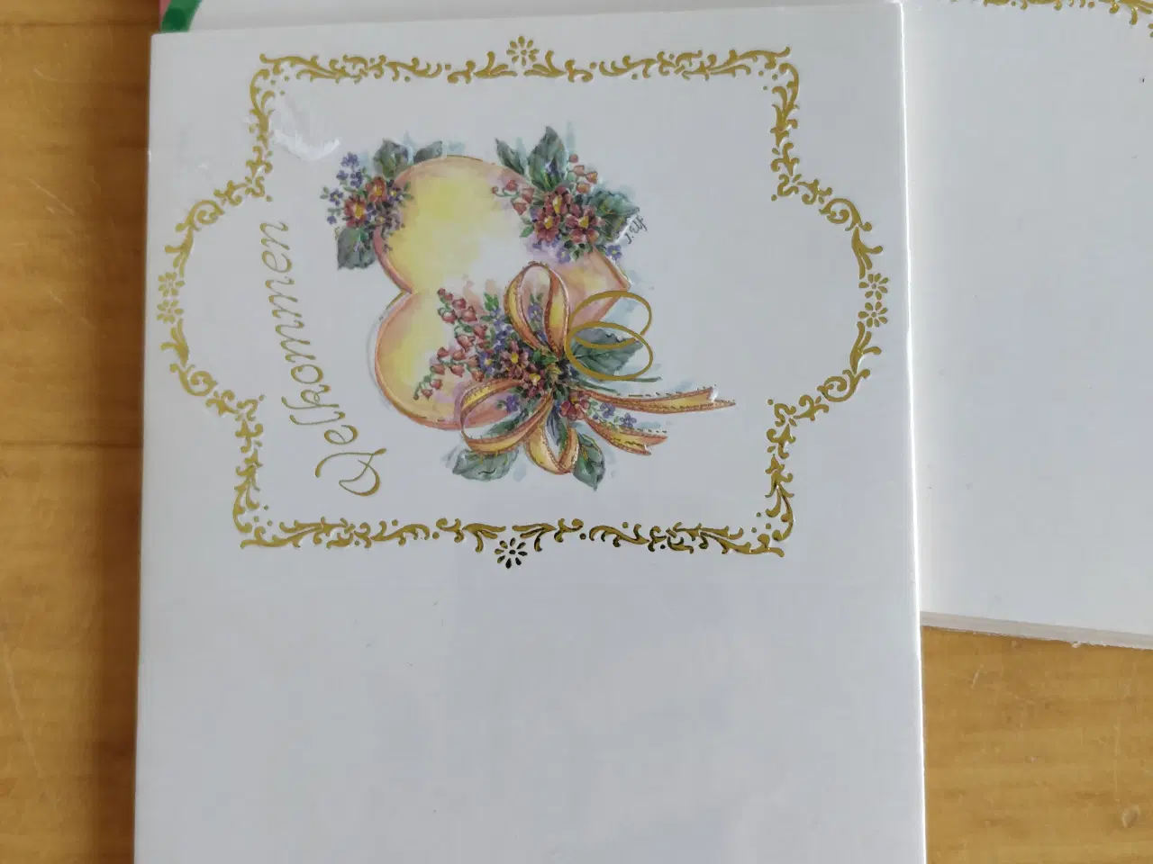 Billede 10 - Indbydelseskort og sange