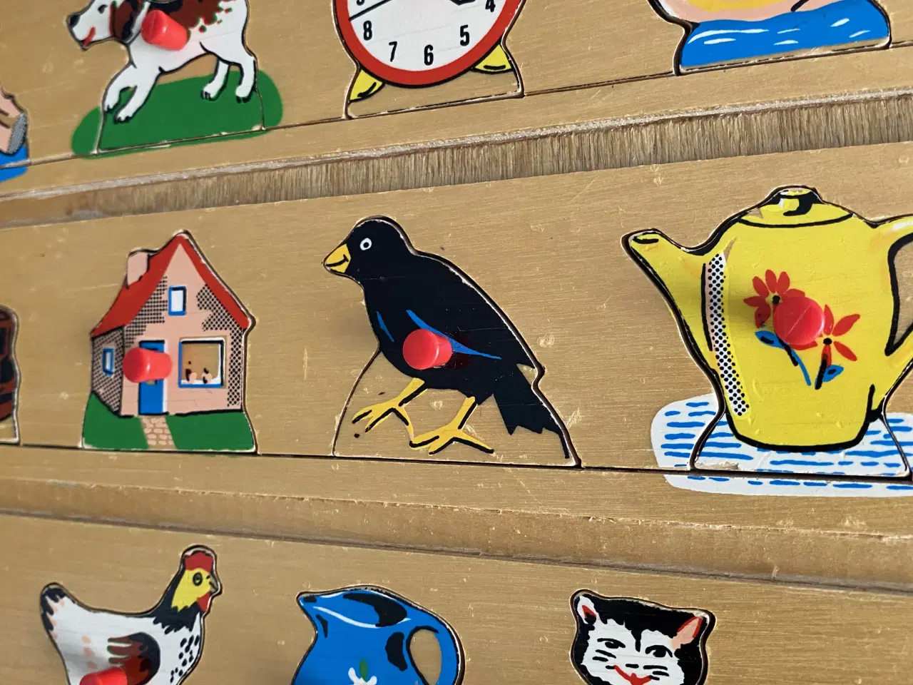 Billede 6 - Træ puslespil til børn