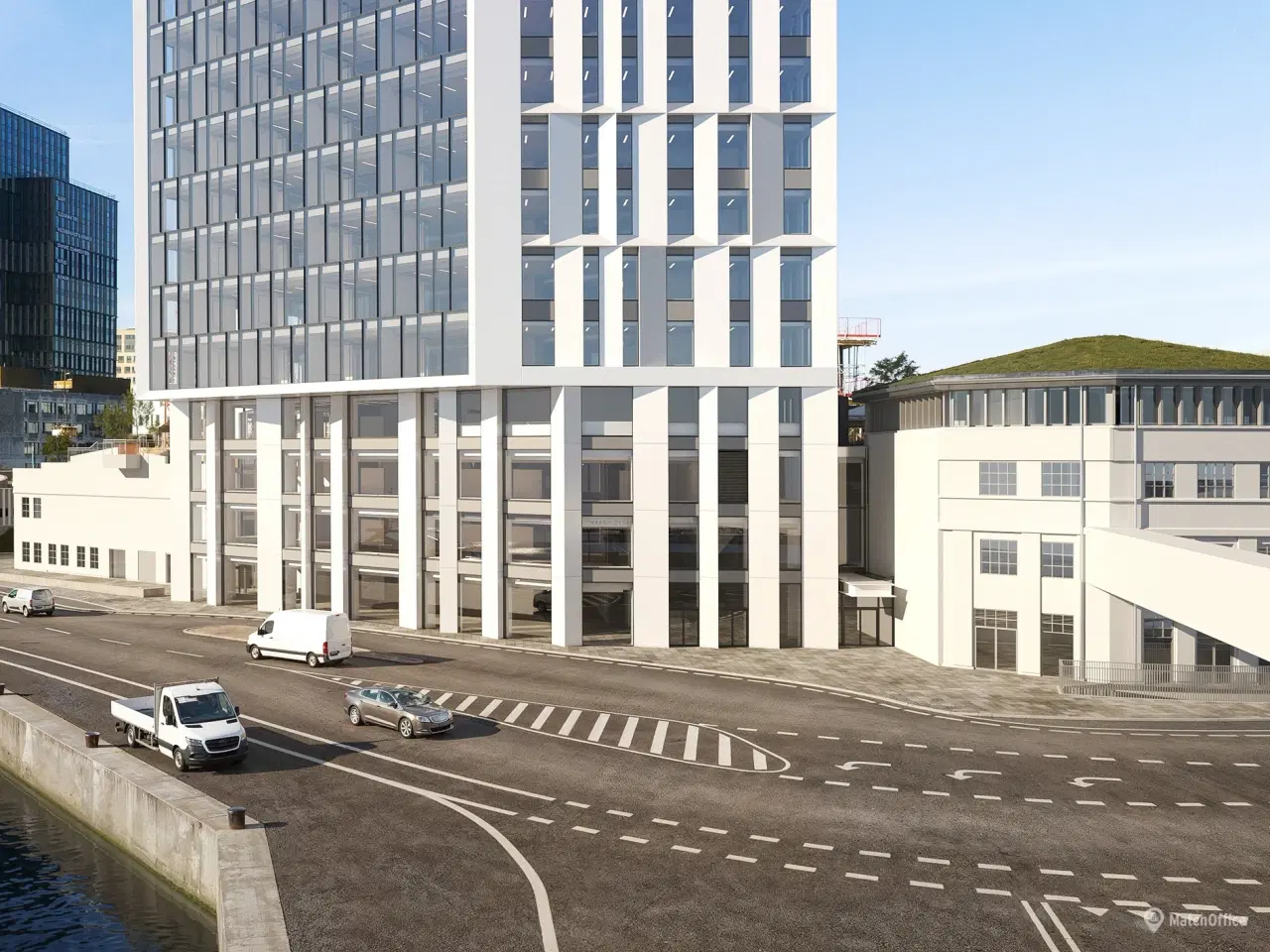 Billede 2 - Lyst og karakterfuldt kontor med havneudsigt