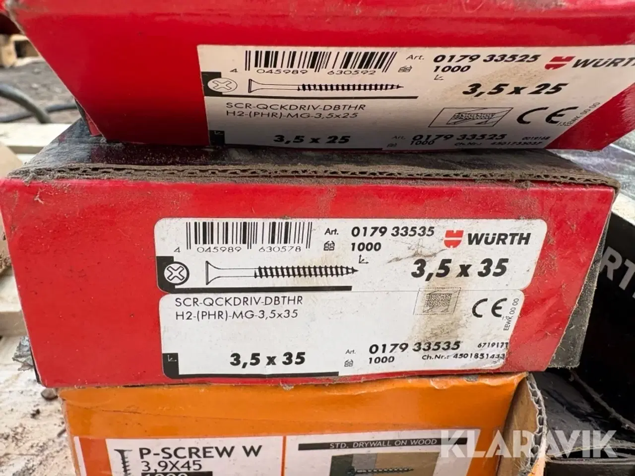 Billede 7 - Gipsskruer lot