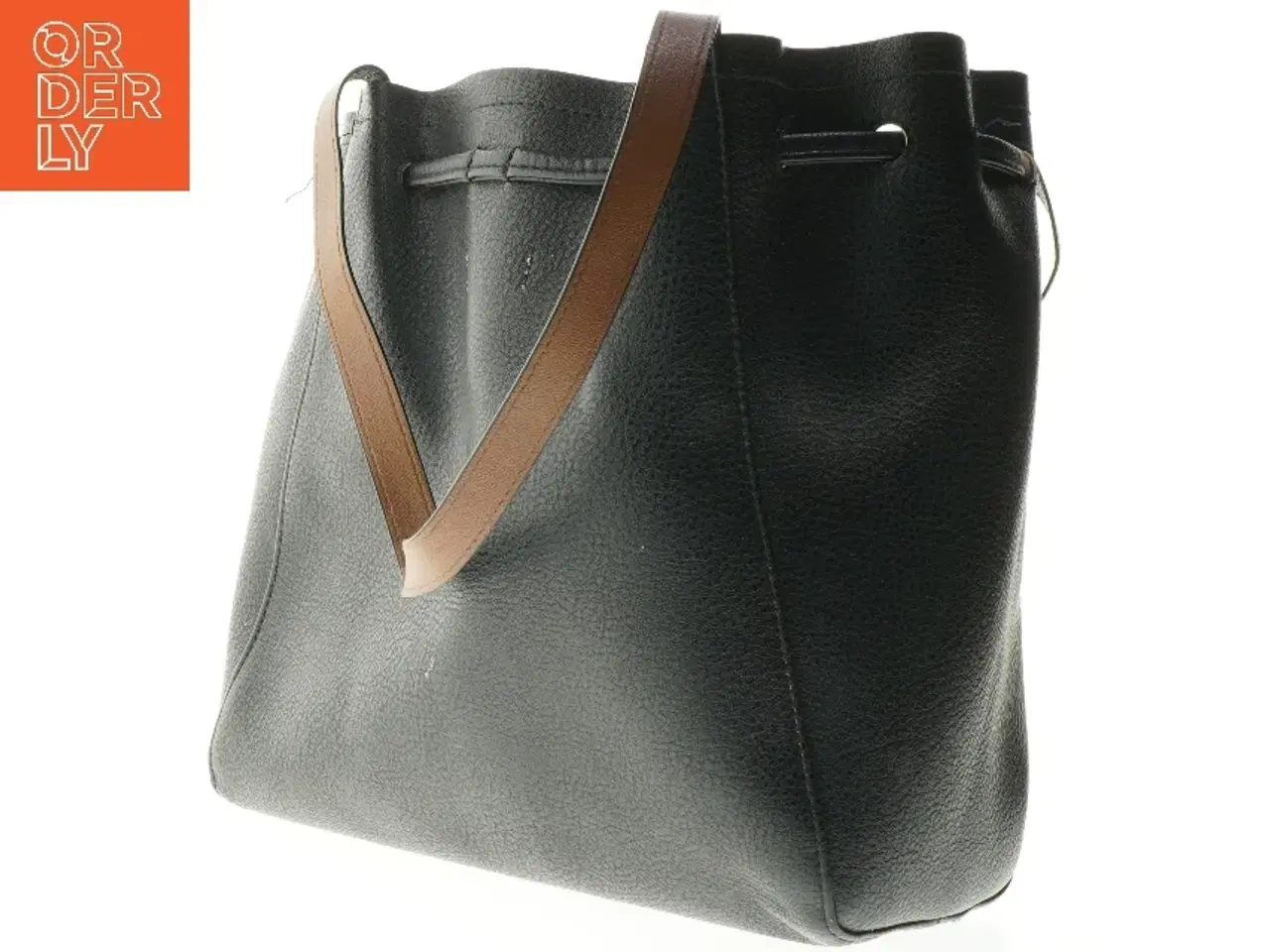 Billede 4 - Lædertaske fra H&M (str. 30 x 35 cm)