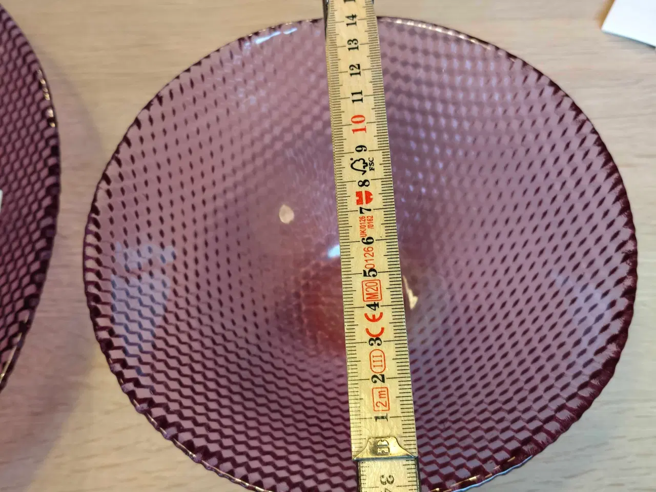 Billede 4 - Glas fad og skål fra Holmegaard. 