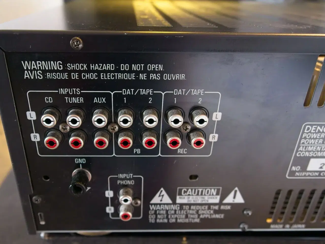 Billede 3 - Denon PMA-1080R Class-A Forstærker+Fjernbetjening