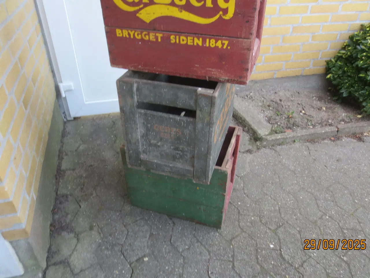Billede 6 - 4 stk Retro Ølkasser Tuborg Ceres Carlsberg 