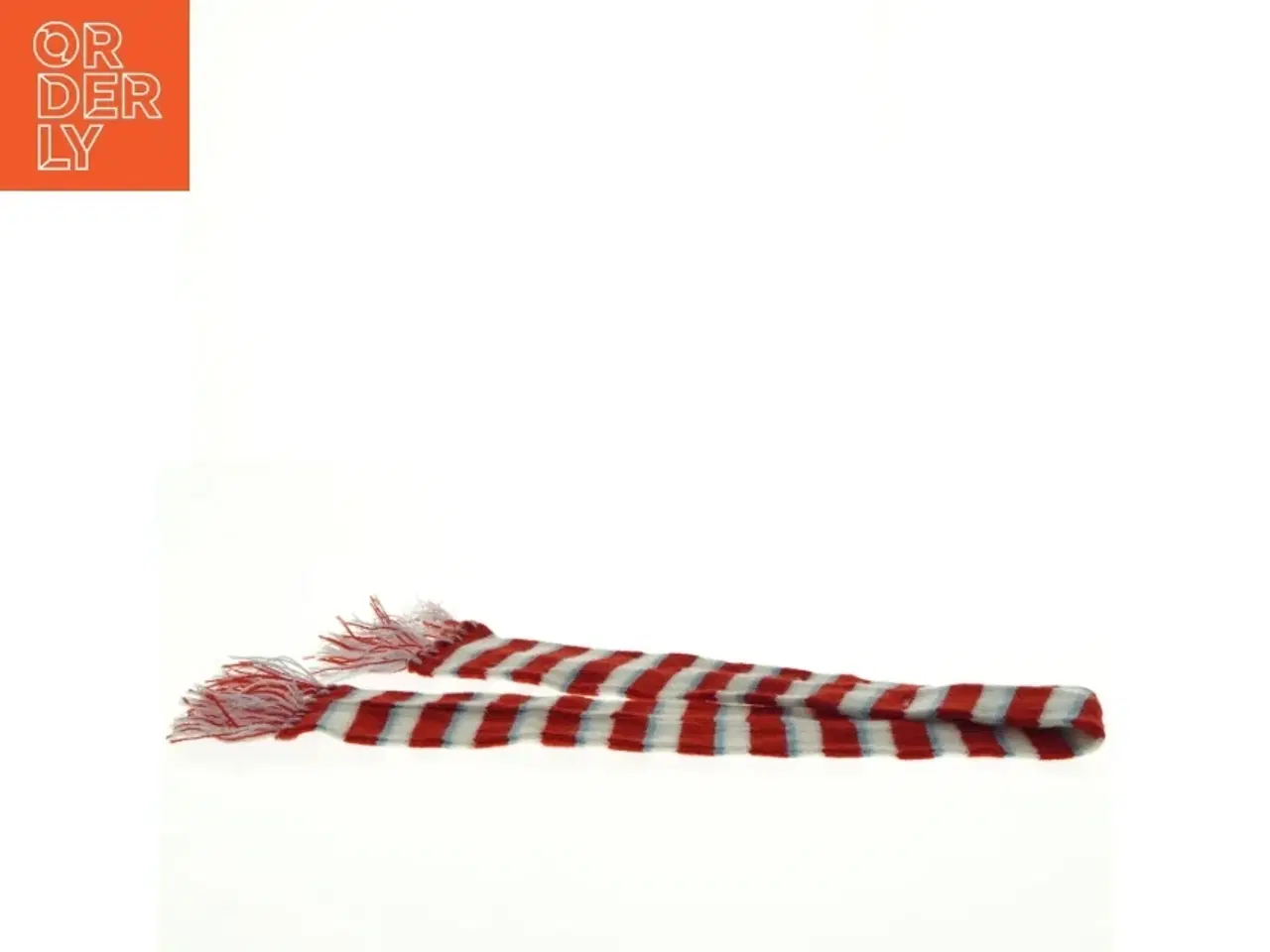 Billede 2 - Stribet halstørklæde fra Build a Bear (str. 74 cm)