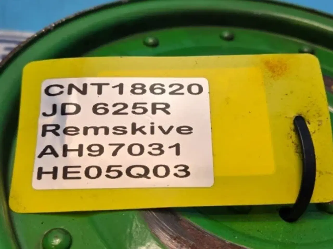 Billede 9 - John Deere 625R Remskive AH97031