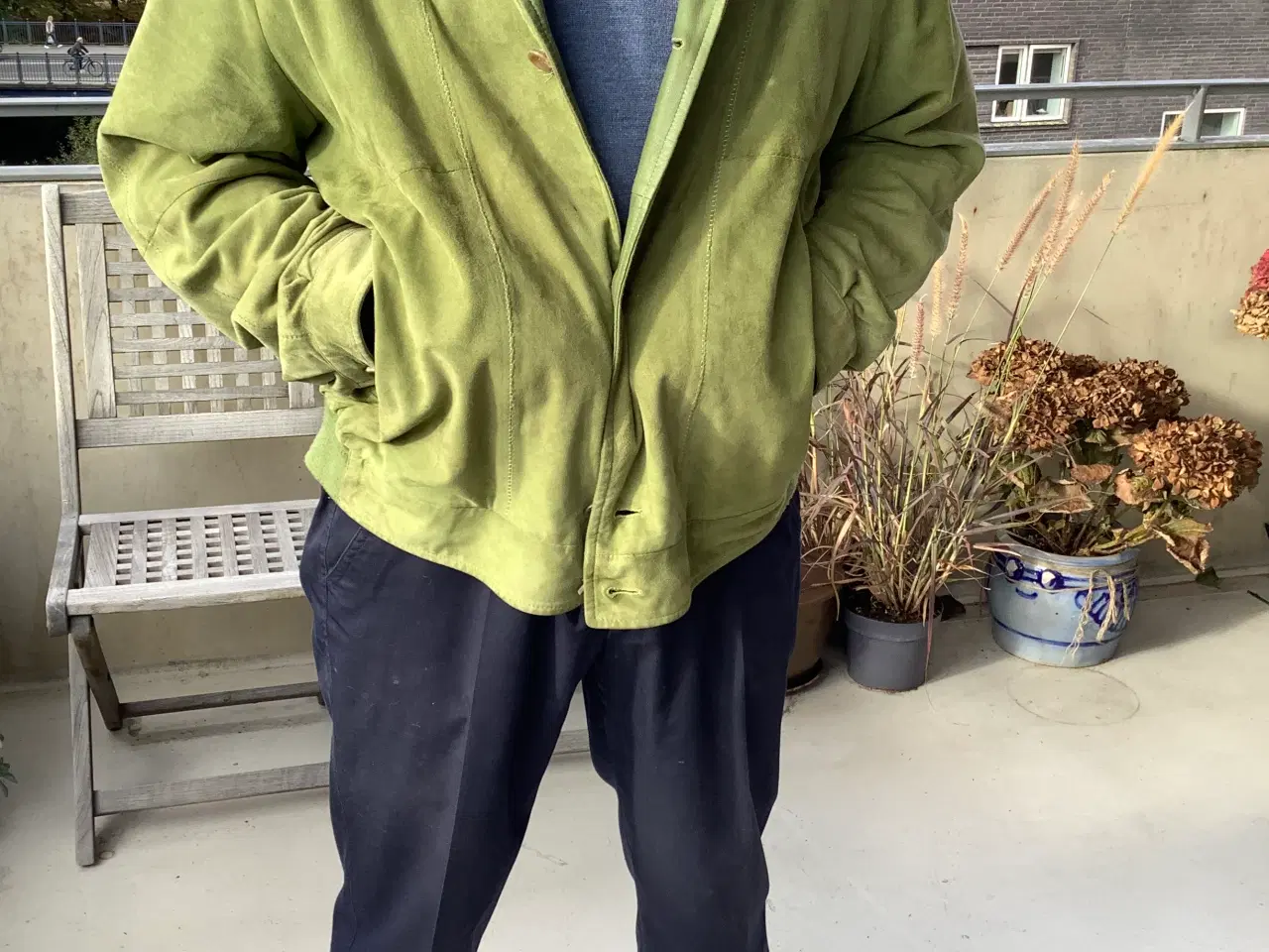 Billede 4 - Herrerjakke i ruskind