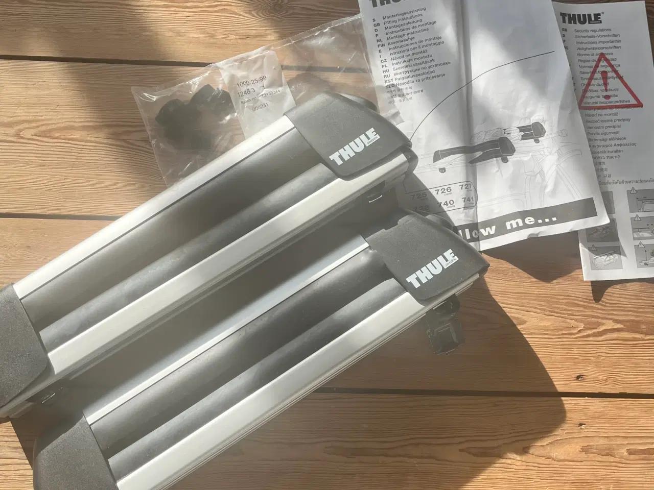 Billede 1 - Thule Deluxe 740 ubrugt skiholder