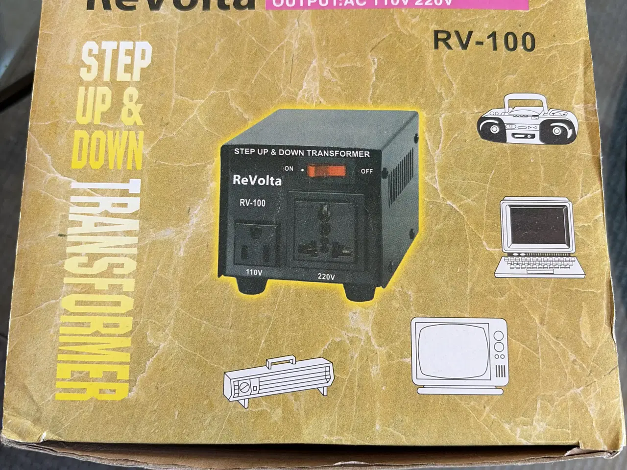 Billede 4 - Revolts Step up & Down Transformer