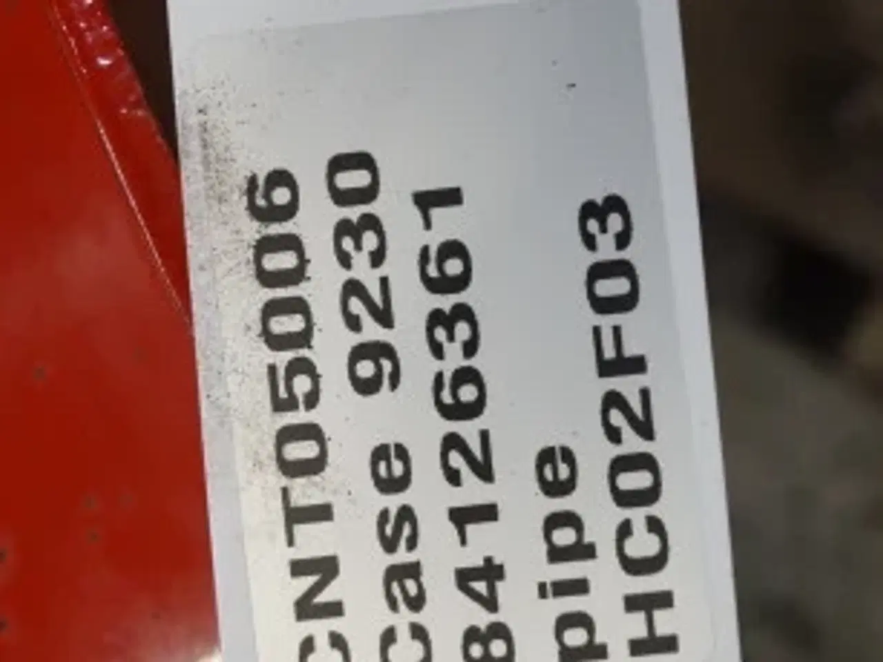 Billede 2 - Case 9230 Tømmerørs vinkel 84126361