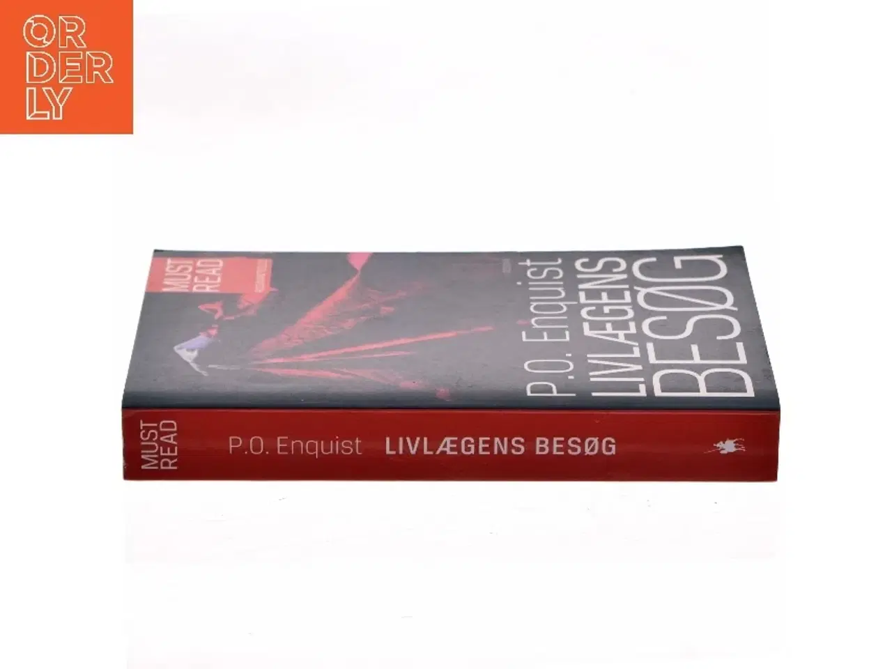 Billede 2 - Livlægens besøg af P.O. Enquist (Bog)