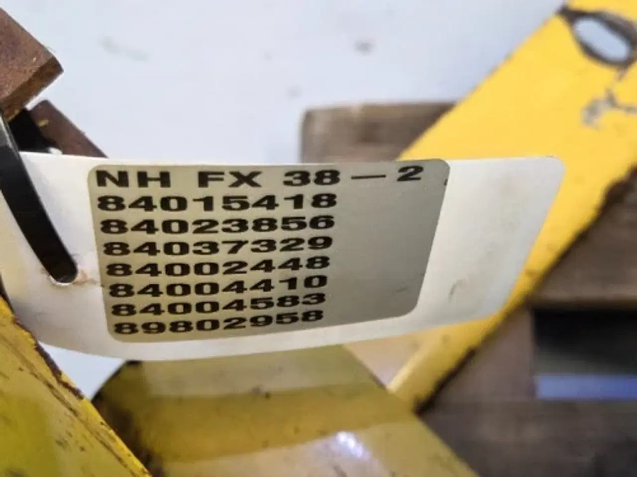 Billede 2 - New Holland FX38 Blæserhus
