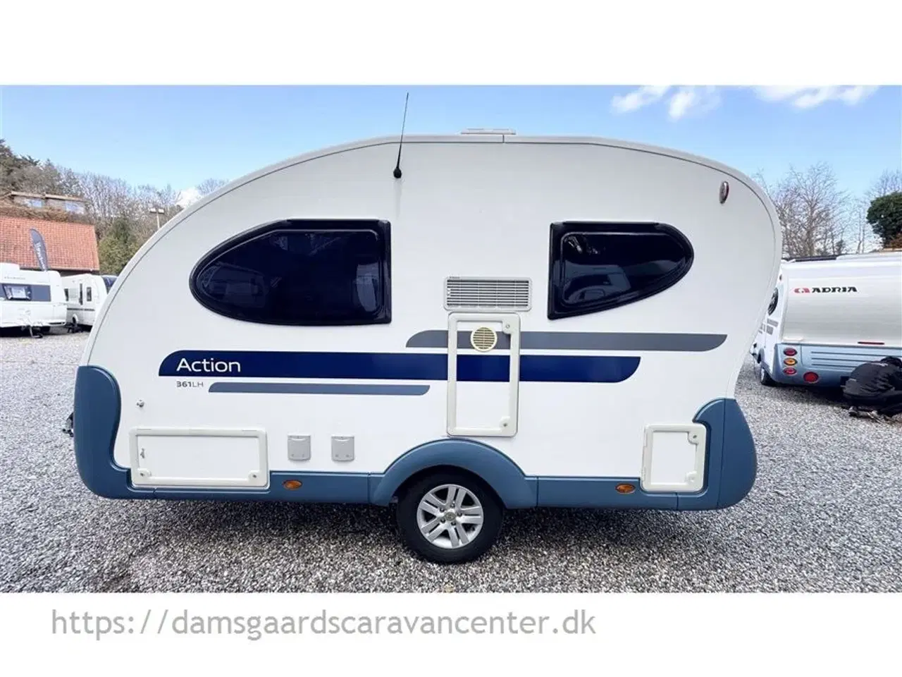 Billede 5 - 2016 - Adria Action 361 LH Enkeltsenge med mulighed for opredning-Telt