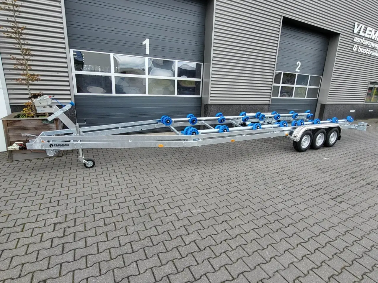 Billede 1 - Vlemmix Bådtrailer 920x250 3500 TR3 Flex-Roll