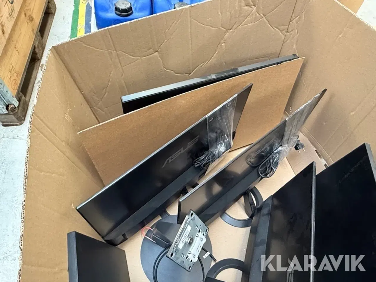 Billede 7 - Lot PC skærme og kontorlamper