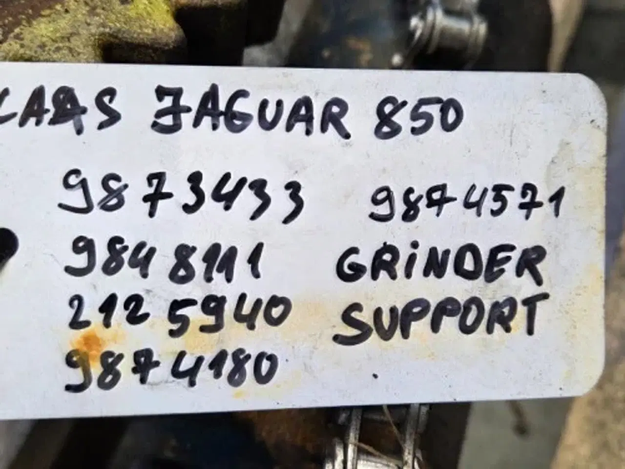 Billede 10 - Claas Jaguar 850 Kværn Støtte 9873433