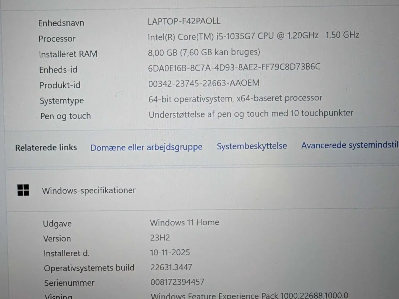 Billede 5 - Microsoft Surface 3 Laptop