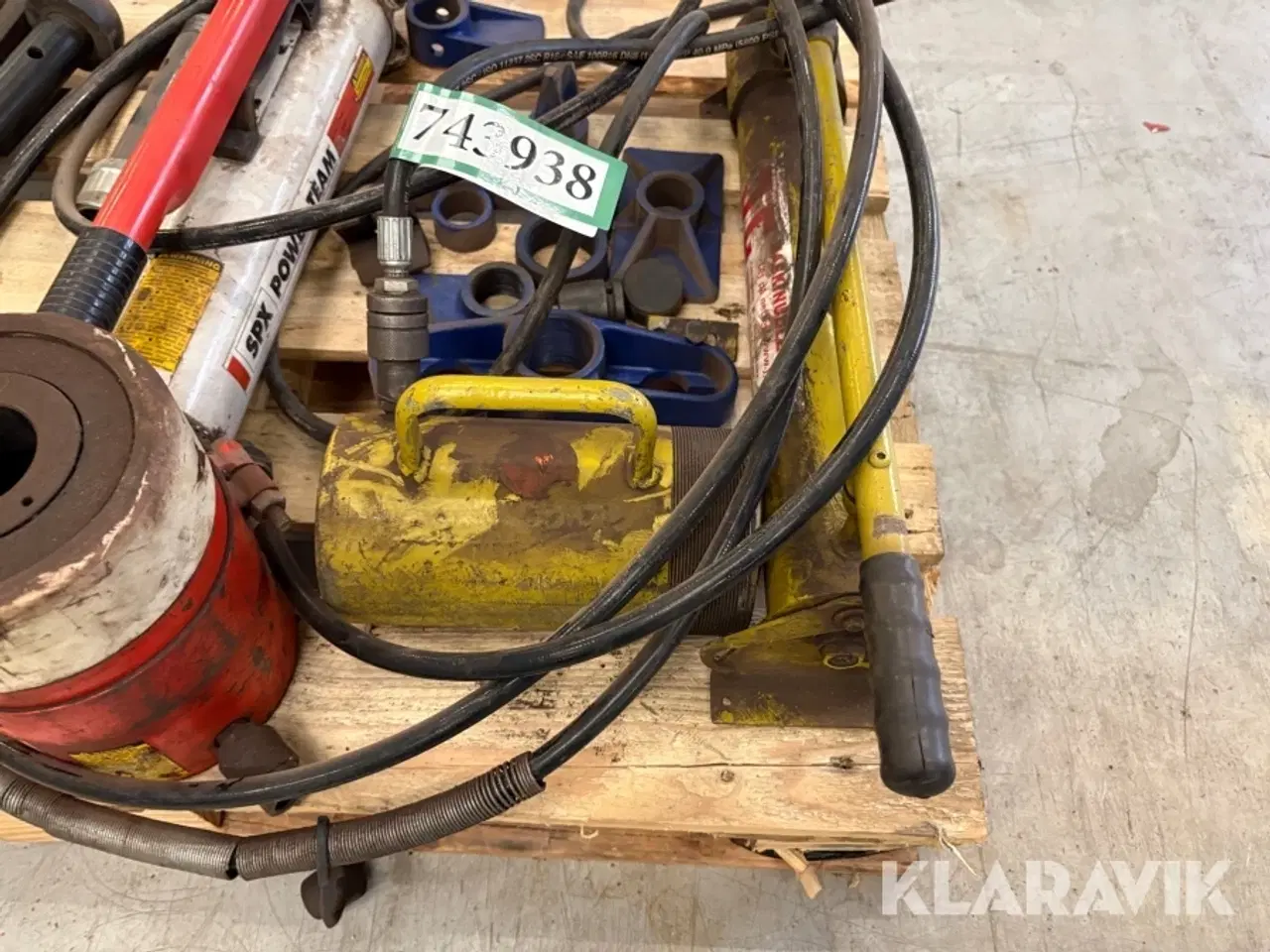 Billede 7 - Assorterede hydraulik dele - 1 palle