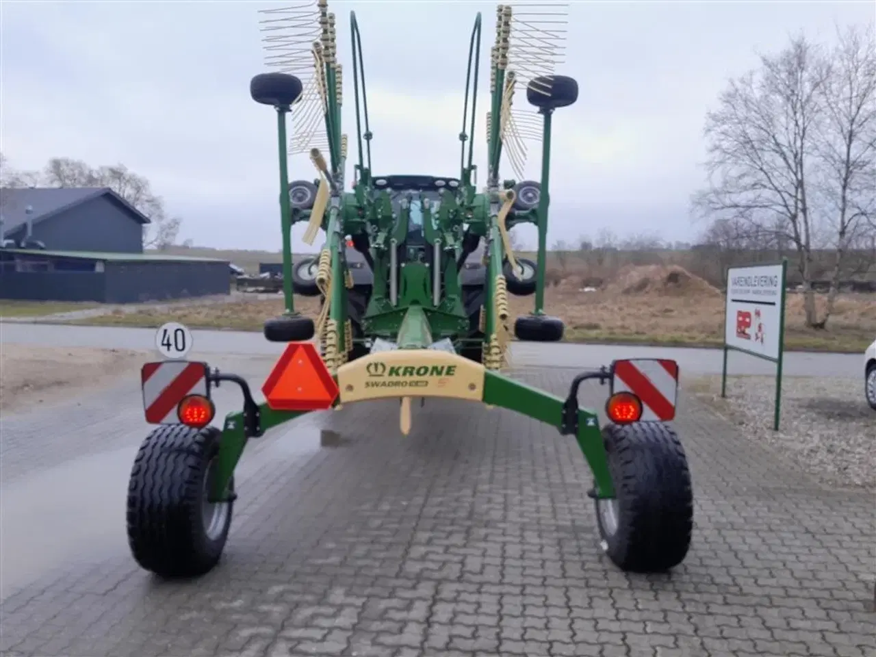 Billede 3 - KRONE SWADRO TC880 rive Plus store hjul