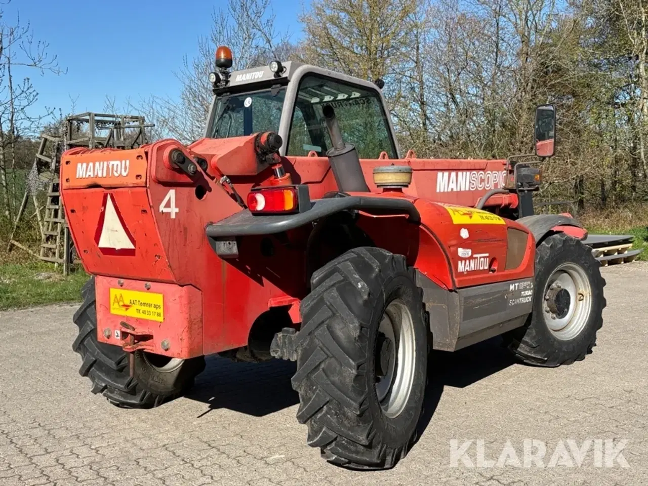 Billede 5 - Teleskoplæsser Manitou MT 1235 med gafler og kurv