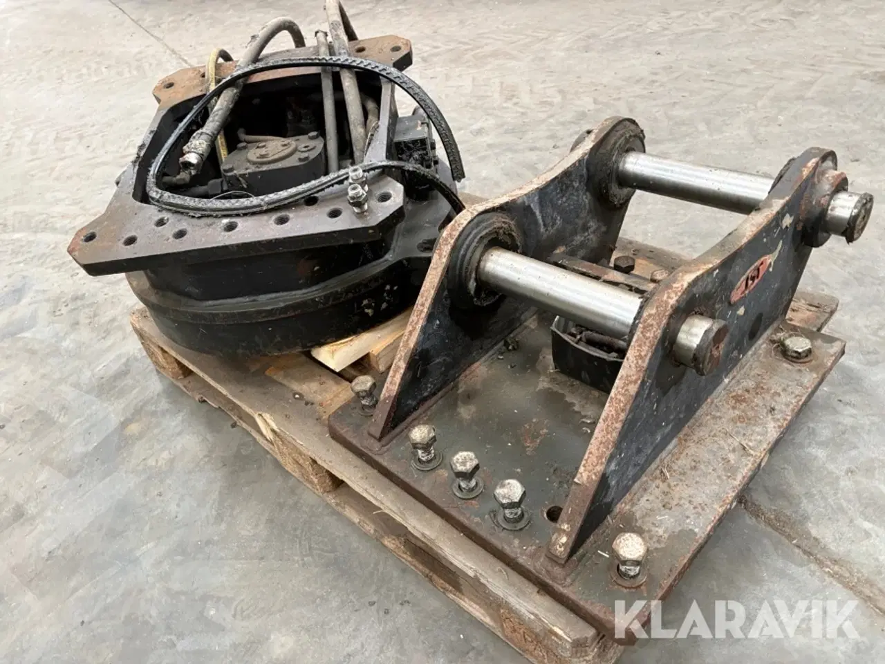 Billede 3 - Rotator med s60 fæste Caterpillar 367-7524