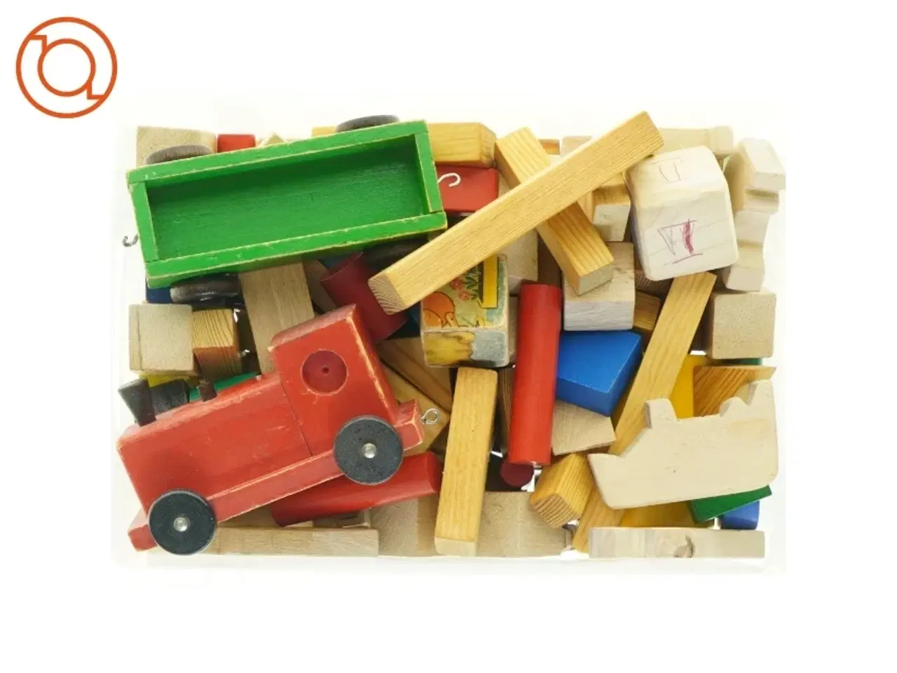 Billede 1 - Træklodser og byggelegetøj