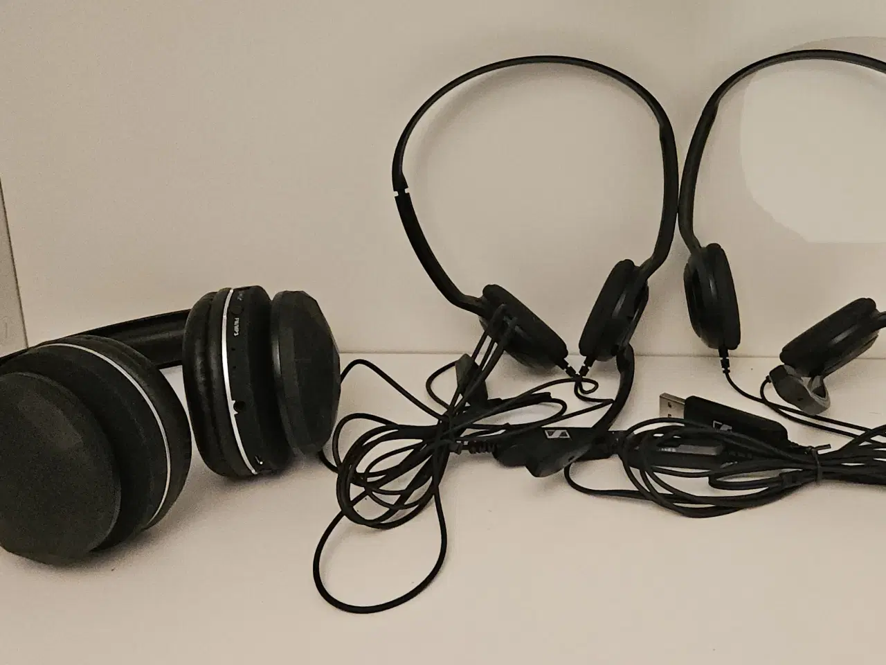 Billede 4 - 2 stk. Sennheiser headphono med mikrofon