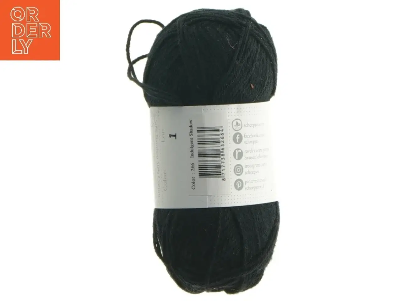 Billede 3 - Sort bambusgarn fra Scheepjes (str.  150 m mm)